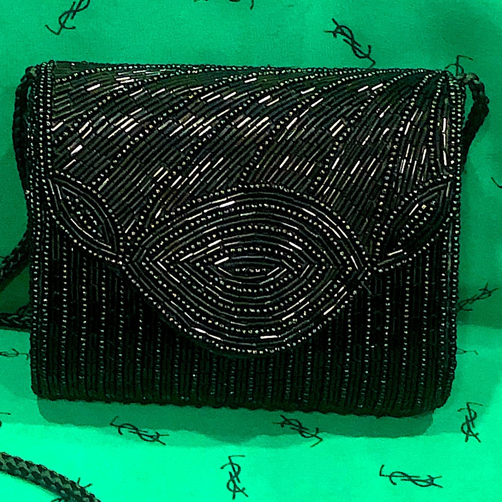 Beaded vintage evening bag